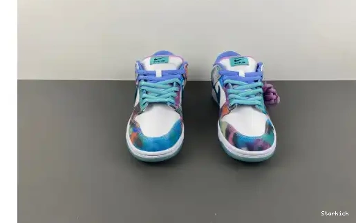 Aqua Bleached Nike Dunk Futura Laboratories SB Low 0617
